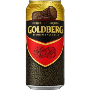Goldberg Lager Beer 33cl Can